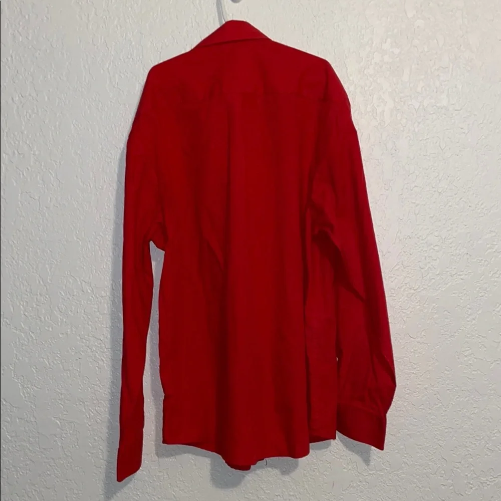 Red Button Down Shirt for Kids by Berlioni - Picture 2 of 5